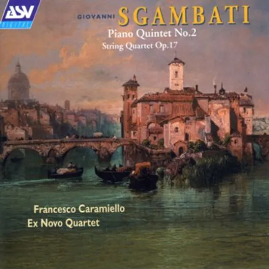 PIANO QUINTET NO.2, STRING QUARTET OP.17/ FRANCESCO CARAMIELLO