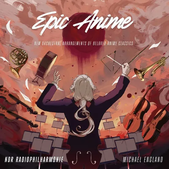EPIC ANIME/ NDR PHILHARMONIE & MICHAEL ENGLAND [관현악으로 듣는 일본 애니메이션 - NDR 필하모닉 오케스트라 & 마이클 잉글랜드] [LP]