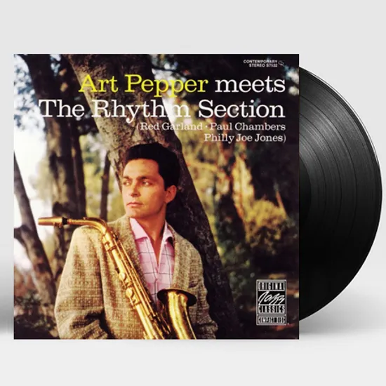 MEETS THE RHYTHM SECTION [LP]