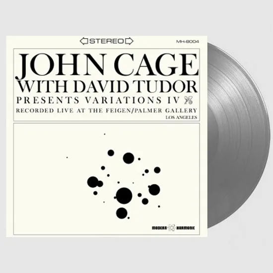 VARIATIONS IV: WITHE DAVID TUDOR [CLEAR GREY LP] [한정반]