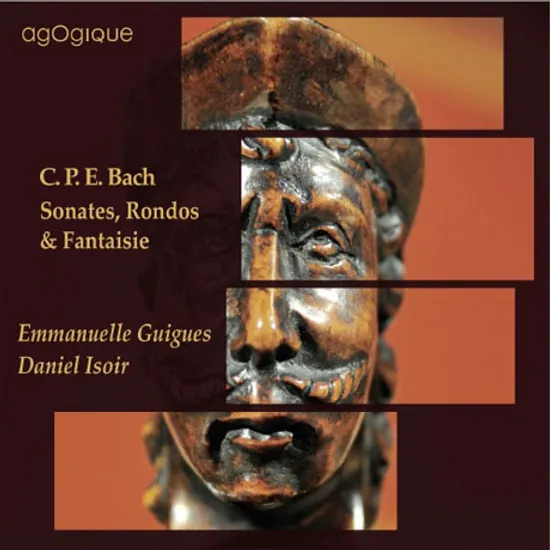 SONATES,RONDOS & FANTAISIE/ EMMANUELLE GUIGUES, DANIEL ISOIR [C.P.E. 바흐: 소나타, 론도 그리고 환상곡]