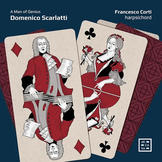 A MAN OF GENIUS/ FRANCESCO CORTI [스카를라티: 하프시코드 소나타 - 프란체스코 코르티]