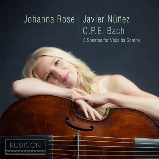 3 SONATAS FOR VIOLA DA GAMBA/ JOHANNA ROSE, JAVIER NUNEZ [C.P.E. 바흐: 비올라 다 감바 소나타집 - 요한나 로즈]