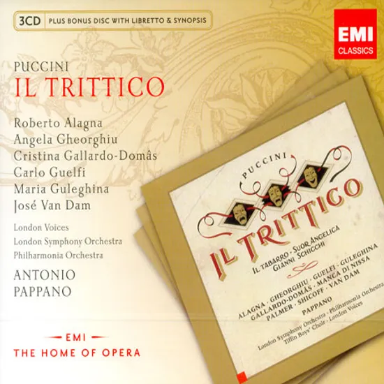 IL TRITTICO/ ANTONIO PAPPANO [BONUS CD] [푸치니: 외투 삼부작]