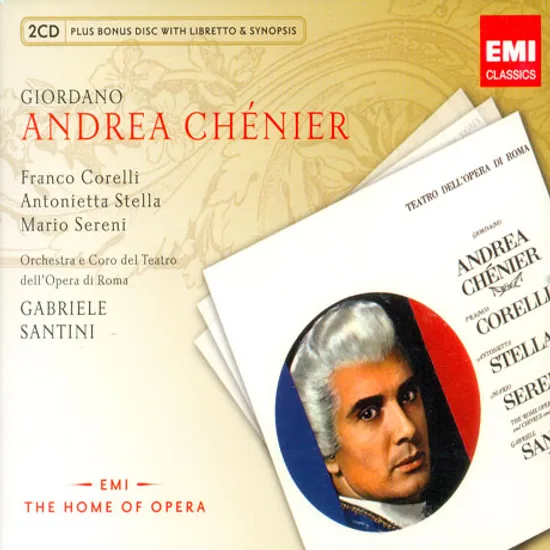 ANDREA CHENIER/ GABRIELE SANTINI [BONUS CD] [죠르다노: 안드레아 셰니에]