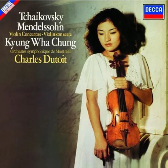 VIOLIN CONCERTOS/ KYUNG-WHA CHUNG, CHARLES DUTOIT [SHM-CD] [차이코프스키 & 멘델스존: 바이올린 협주곡 - 정경화, 뒤트와]