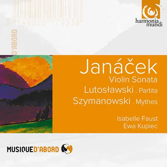 VIOLIN SONATA/ ISABELLE FAUST, EWA KUPIEC