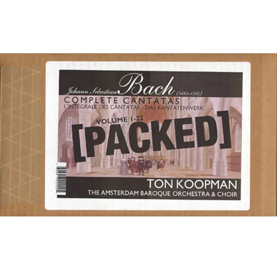 COMPLETE CANTATAS 1-22/ TON KOOPMAN [바흐 칸타타 전집: 톤 쿠프만]