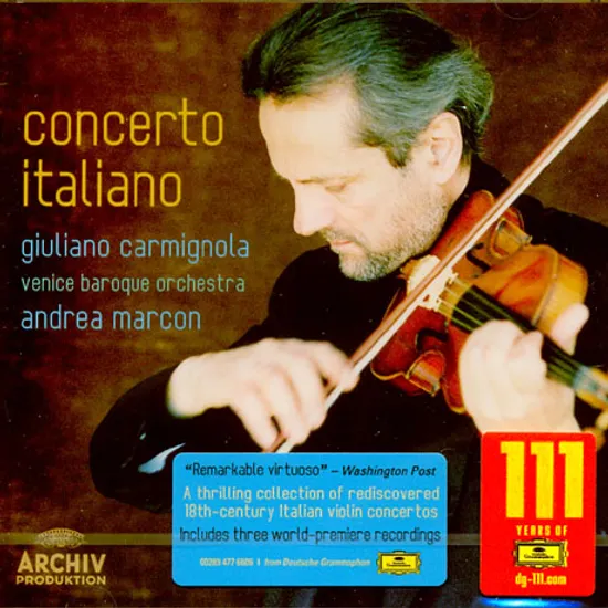 CONCERTO ITALIANO/ GIULIANO CARMIGNOLA, ANDREA MARCON