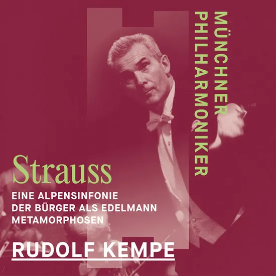 EINE ALPENSINFONIE, METAMORPHOSEN/ RUDOLF KEMPE [R.슈트라우스: 알프스 교향곡, 메타모르포젠 - 켐페] [LP]