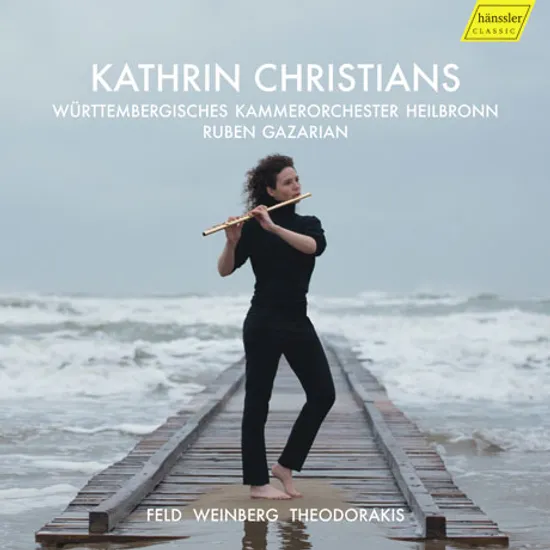 FLUTE CONCERTOS,ADAGIO FOR FLUTE, STRING ORCHESTRA & PERCUSSION/ KATHRIN CHRISTIANS [펠트, 바인베르크: 플루트 협주곡 & 테오도라키스: 아다지오]