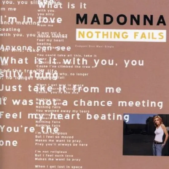 NOTHING FAILS [IMPORT CD]