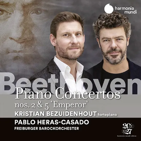 PIANO CONCERTOS NOS.2 & 5/ KRISTIAN BEZUIDENHOUT, PABLO HERAS-CASADO [베토벤: 피아노 협주곡 2 & 5번 - 베주이덴호우트, 에라스 카사도]