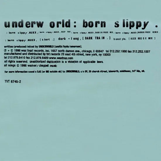 BORN SLIPPY [MAXI SINGLE]