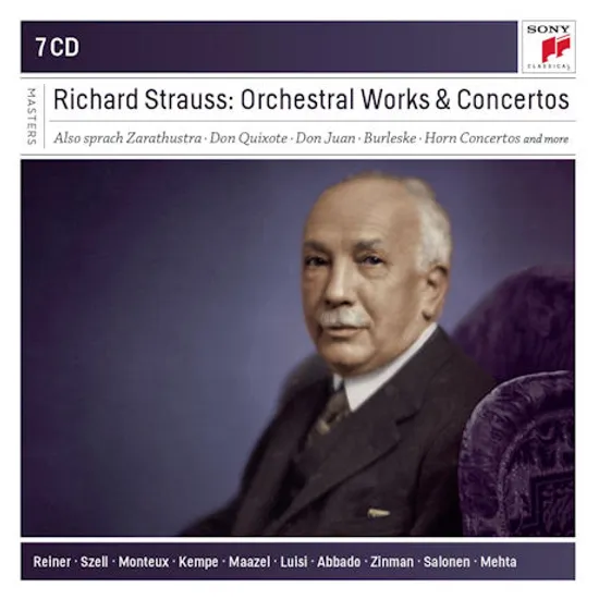 ORCHESTRAL WORKS & CONCERTOS [SONY MASTERS] [리하르트 슈트라우스의 관현악과 협주곡집]
