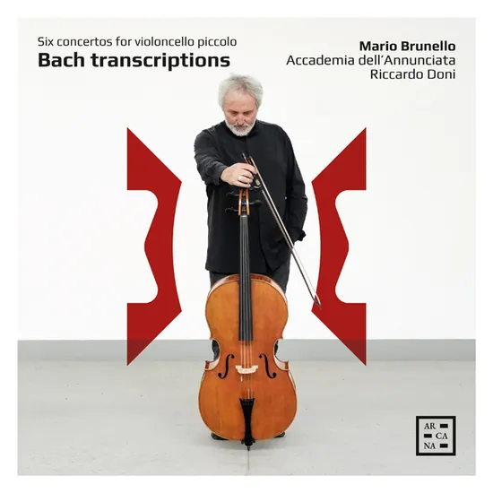 BACH TRANSCRIPTIONS: SIX CONCERTOS FOR VIOLONCELLO PICCOLO/ MARIO BRUNELLO [피콜로 첼로로 연주하는 바흐 6개 협주곡 - 마리오 브루넬로]