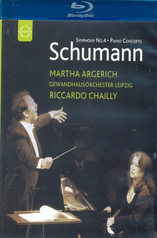 SYMPHONY NO.4 & PIANO CONCERTO/ MARTHA ARGERICH, RICCARDO CHAILLY [슈만 피아노 협주곡&교향곡 4번: 마르타 아르헤리치, 리카르도 샤이] [13년 4월 유로아트 클래식 절판타이틀 초특가 세일]