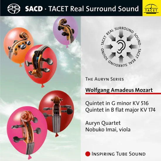 STRING QUINTETS KV516, KV174/ AURYN QUARTET, NOBUKO IMAI [SACD HYBRID] [모차르트: 현악5중주 G단조 - 아우린 사중주단 & 노부코 이마이]