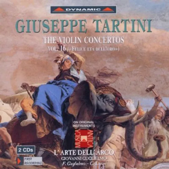 THE VIOLIN CONCERTOS VOL.16/ L`ARTE DELL ARCO, GIOVANNI GUGLIELMO