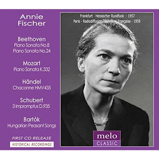 BEETHOVEN, MOZART, HANDEL: PIANO WORKS [애니 피셔: 1957,1959 방송 스튜디오 레코딩]