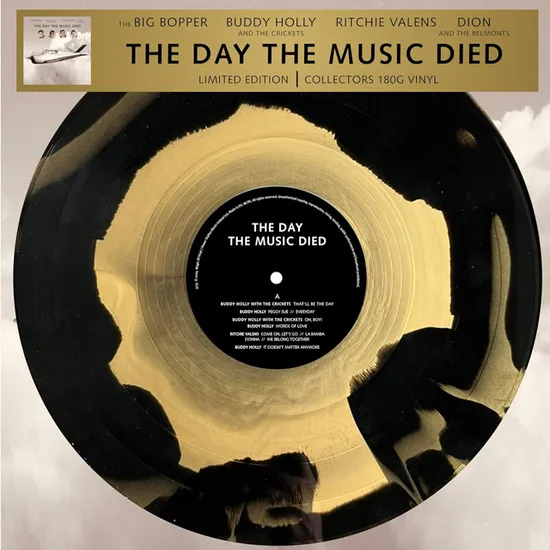 THE DAY THE MUSIC DIED [180G BLACK GOLD LP]