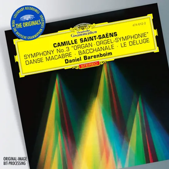 SYMPHONY NO.3 ORGAN, DANSE MACABRE ETC/ DANIEL BARENBOIM
