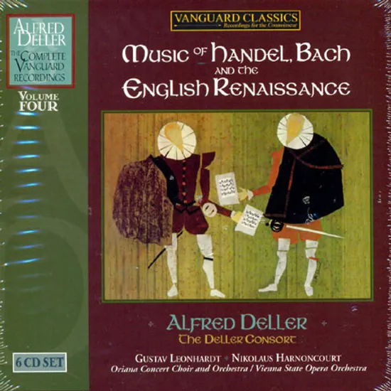 MUSIC OF HANDEL, BACH AND THE ENGLISH RENAISSANCE/ THE DELLER CONSORT