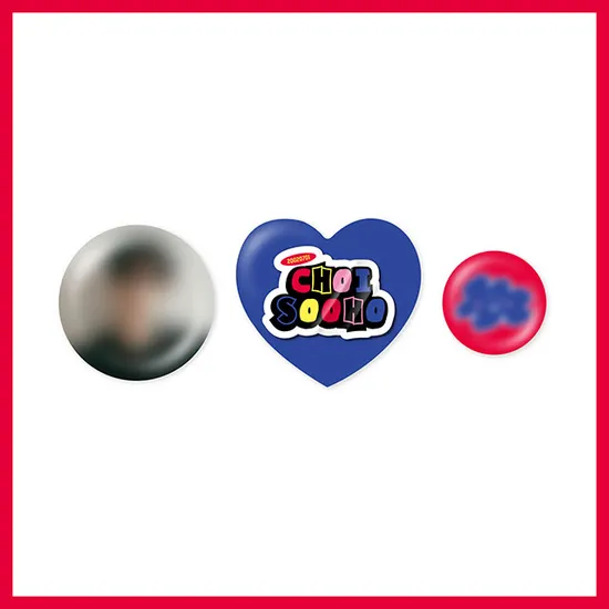 CHOI SOO HO OFFICIAL MD [02.핀버튼]