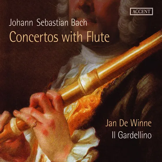 CONCERTOS WITH FLUTE/ IL GARDELLINO, JAN DE WINNE [바흐: 관현악 모음곡 2번, 브란덴부르크 협주곡 5번, 삼중 협주곡 - 일 가르델리노, 얀 더 위너]