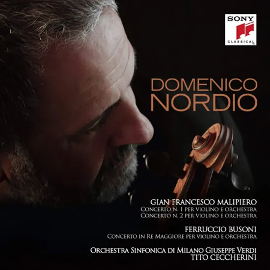 VIOLIN CONCERTOS/ DOMENICO NORDIO, TITO CECCHERINI [말리피에로 & 부조니: 바이올린 협주곡 - 도미니코 노르디오]