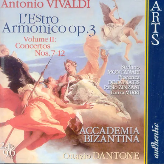L`ESTRO ARMONICO OP.3 VOL.2/ 12 CONCERTOS FOR VIOLINS AND STRING ORCHESTRA VOL.2/ OTTAVIO DANTONE