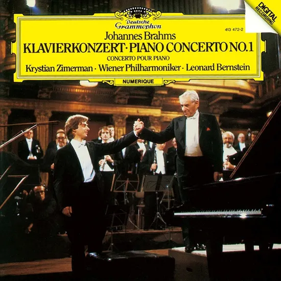 PIANO CONCERTO NO.1/ KRYSTIAN ZIMERMAN, LEONARD BERNSTEIN [SHM-CD] [브람스: 피아노 협주곡 1번 - 지메르만, 번스타인]
