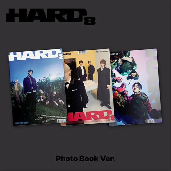 HARD [정규 8집] [PHOTO BOOK VER] [3종 세트]