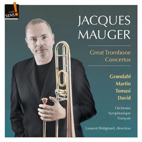 GREAT TROMBONE CONCERTOS/ JACQUES MAUGER, LAURENT PETITGIRARD [다비트, 토마시, 그뢴달: 위대한 트롬본 협주곡]