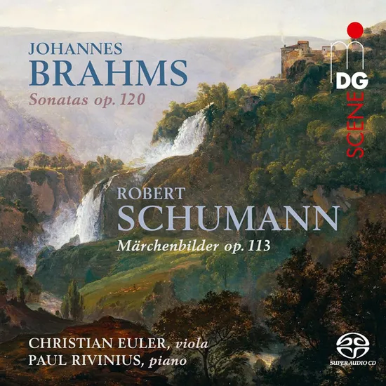 SCHUMANN: WORKS FOR VIOLA AND PIANO/ CHRISTIAN EULER & PAUL RIVINIUS [브람스, 슈만: 비올라와 피아노를 위한 작품 - 크리스티안 오일러 & 파울리비니우스]