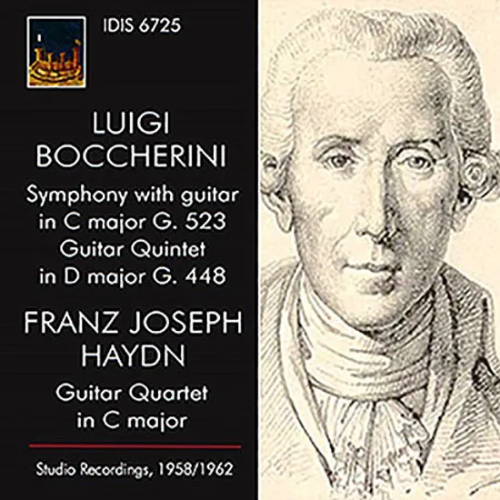 SYMPHONY WITH GUITAR & QUARTET/ ELENA PADOVANI, KARL SCHEIT [보케리니 & 하이든: 기타 작품집]