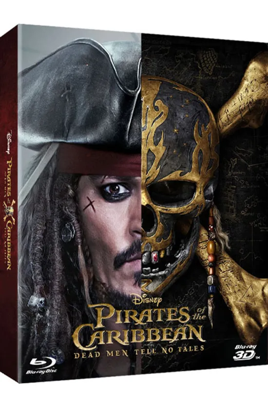 캐리비안의 해적 5: 죽은 자는 말이 없다 3D+2D [스틸북 한정판] [PIRATES OF THE CARIBBEAN: DEAD MEN TELL NO TALES]