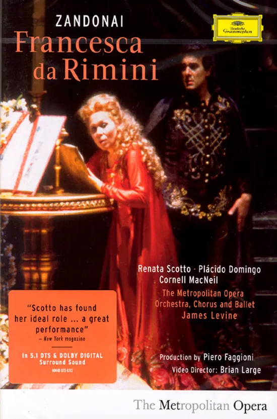 ZANDONAI FRANCESCA DA RIMINI/ JAMES LEVINE [잔도나이 프란체스카 다 리미니/ 레바인]