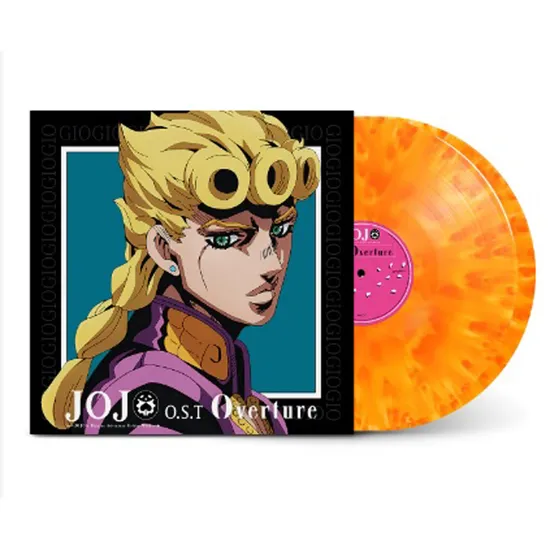 JOJO`S BIZARRE ADVENTURE: GOLDEN WIND [조조의 기묘한 모험: 황금의 바람] [YELLOW & ORANGE BLEND LP]