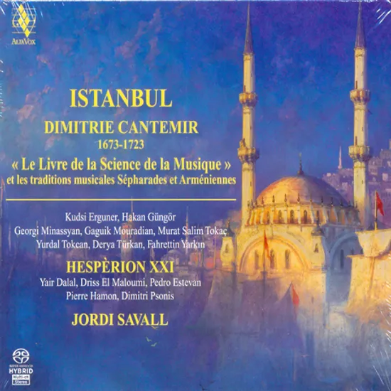ISTANBUL/ HESPERION 21, JORDI SAVALL [이스탄불: 문자를 사용하는 표기법에 의한 음악서-칸테미르 저] [SACD HYBRID]