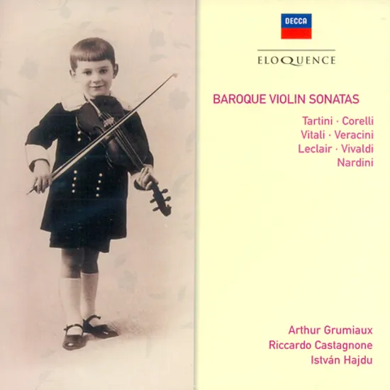 BAROQUE VIOLIN SONATAS/ ARTHUR GRUMIAUX, ISTVAN HAJDU
