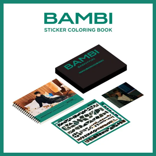 BAMBI [스티커 컬러링 북]