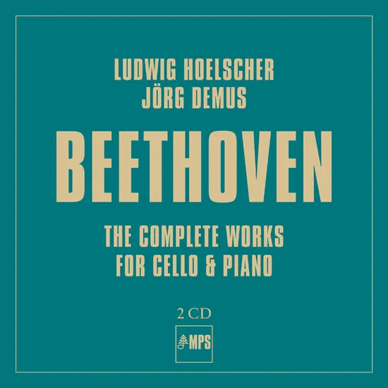 THE COMPLETE WORKS FOR CELLO & PIANO/ LUDWIG HOELSCHER [베토벤: 첼로 소나타 전곡, 첼로와 피아노를 위한 변주곡 - 루트비히 횔셔]