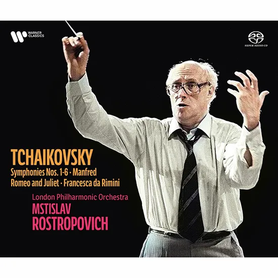 SYMPHONIES 1-6/ MSTISLAV ROSTROPOVICH [차이코프스키: 교향곡 전집 - 므스티슬라프 로스트로포비치] [SACD]