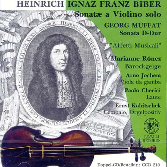 SONATAS A VIOLON SOLO `AFFETTI MUSICALI