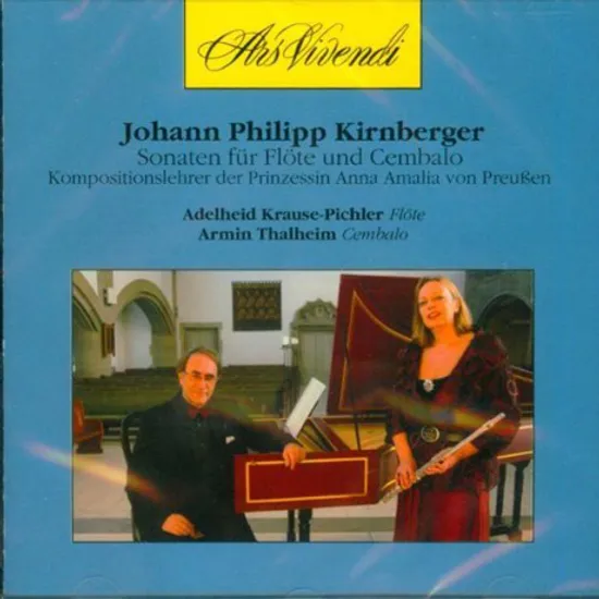 SONATEN FUR FLOTE UND CEMBALO/ ADELHEID KRAUSE-PICHLER, ARMIN THALHEIM
