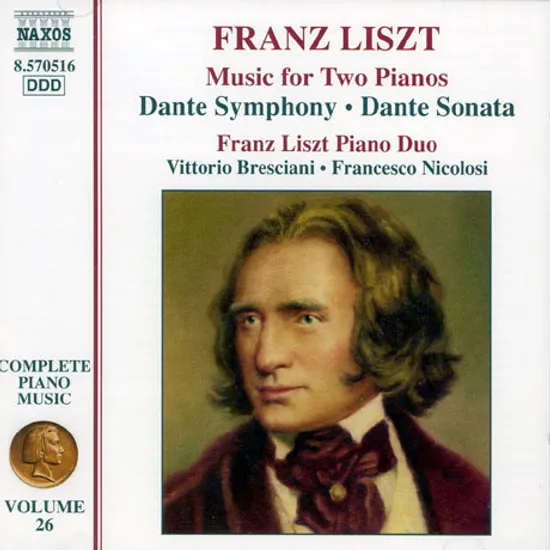 PIANO MUSIC 26/ FRANZ LISZT PIANO DUO/ GABRIELLA THESZ