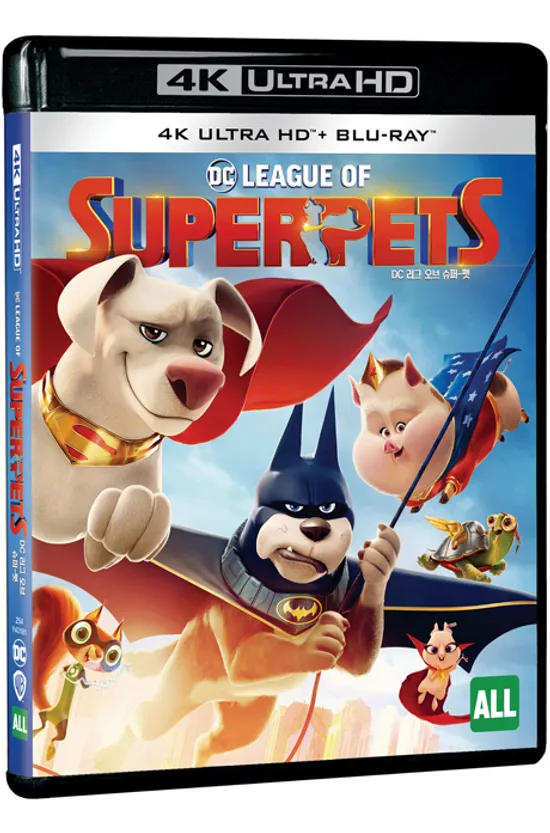 DC 리그 오브 슈퍼-펫 4K UHD+BD [DC LEAGUE OF SUPER-PETS]