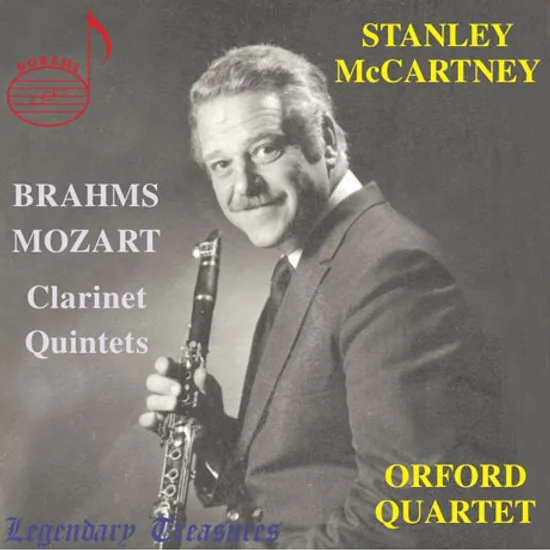 CLARINET QUINTETS/ STANLEY MCCARTNEY, ORFORD QUARTET [모차르트 & 브람스: 클라리넷 5중주]