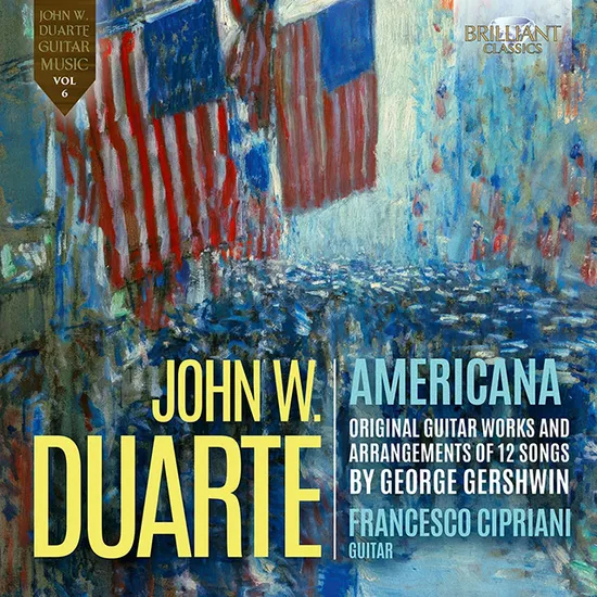 ORIGINAL GUITAR WORKS & ARR.OF 12 SONGS BY GERSHWIN/ FRANCESCO CIPRIANI [존 듀어트: 아메리카나 외 - 프란체스코 치프리아니]